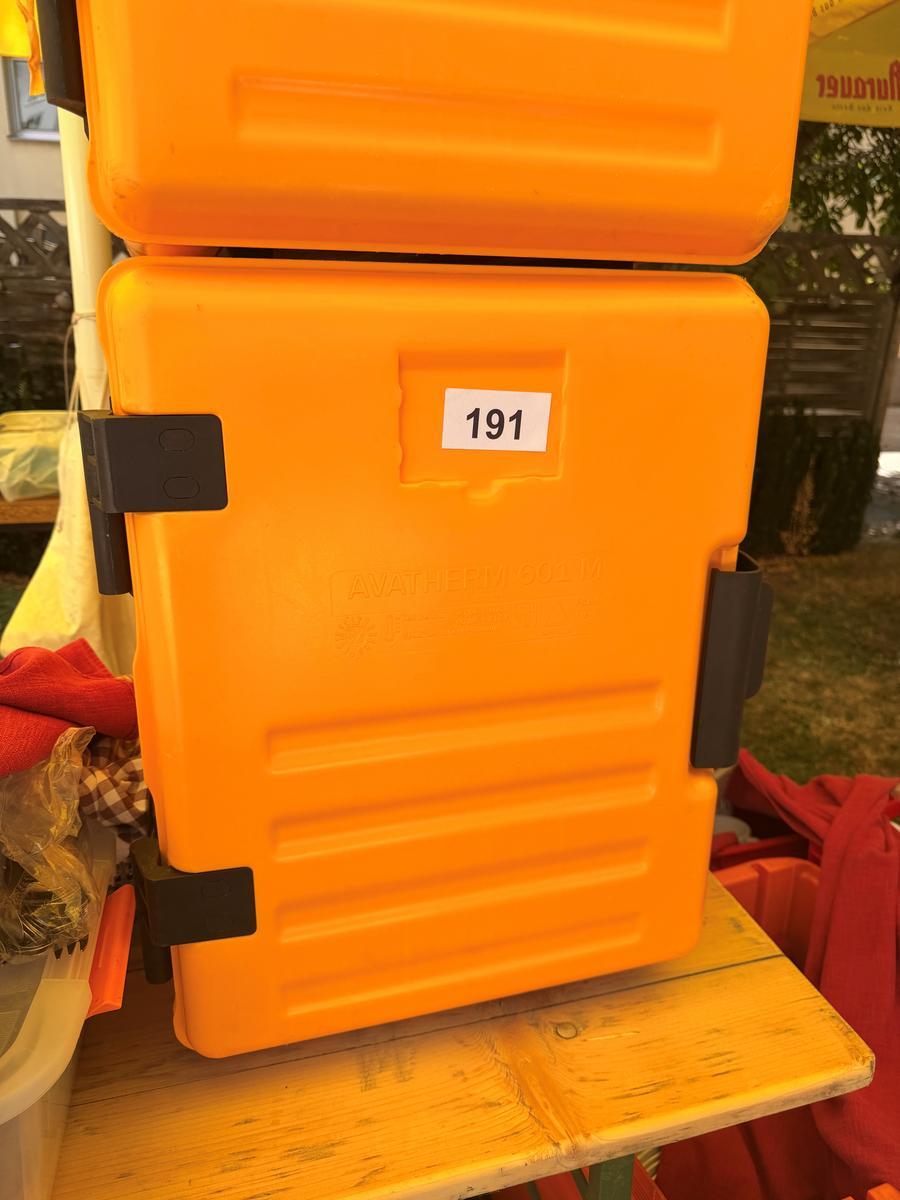 Thermoport neuwertig, Ma&szlig;e: ca. 50 x 60 x 60 cm