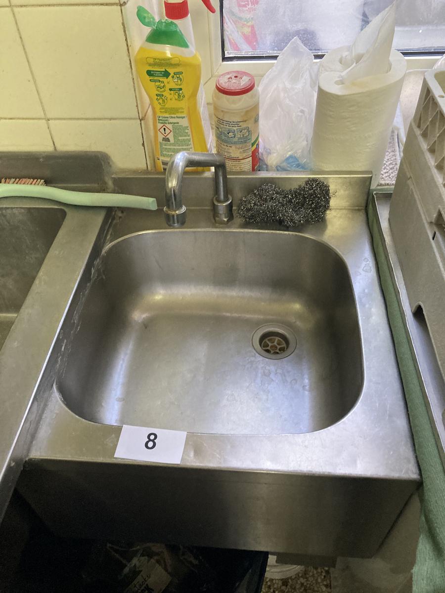 Edelstahl Sp&uuml;ltisch, Ma&szlig;e: ca. 45 x 45 x 30 cm, Beckengr&ouml;&szlig;e 35 x 35 cm?d=2026-07-28 18:38:57
