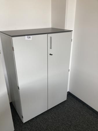 Aktenschrank, 3 Ordnerh�hen, Ma�e: ca. 80 x 45 x 115 cm