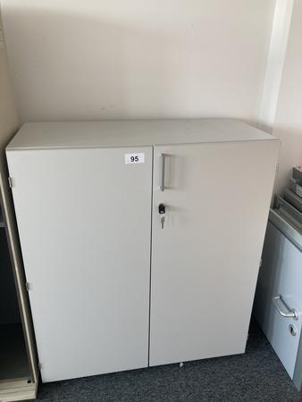 Aktenschrank, 3 Ordnerh�hen, Ma�e: ca.100 x 45 x 113 cm