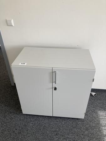 Aktenschrank, 2 Ordnerh�hen, Ma�e: ca. 80 x 45 x 80 cm