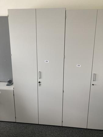Aktenschrank, 6 Ordnerh�hen, Ma�e: ca. B 100 x 45 x 230 cm