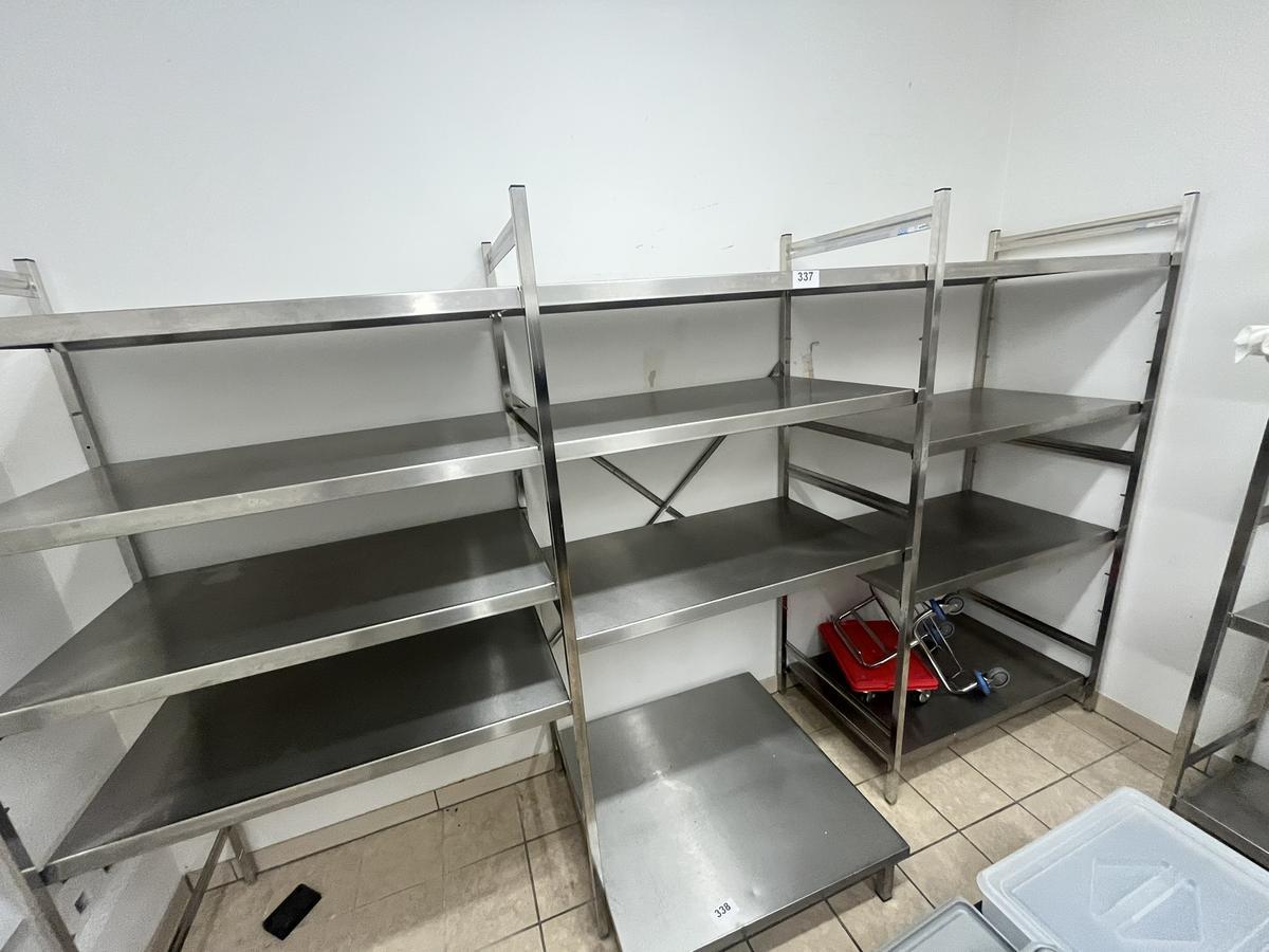 HUPER Edelstahlregal 300/54/180 cm mit Fachb&ouml;den - Stecksystem?d=2026-07-28 18:38:39