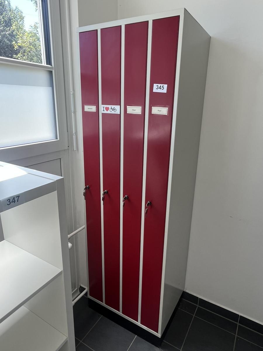 5 teiliger Umkleideschrank mit Schl&uuml;ssel ca. 62/50/195 cm?d=2026-07-28 19:38:21
