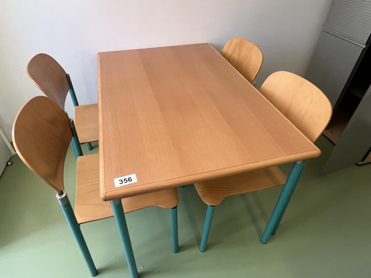 Sozialraumtisch ca. 120x80 cm mit 6 Stapelst&uuml;hlen?d=2026-07-28 20:52:59