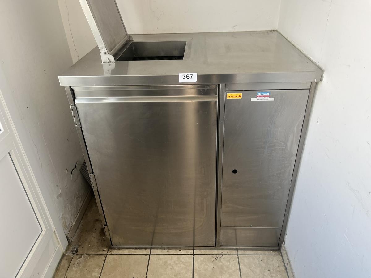 Abfallk&uuml;hler AKZ 100 externe K&uuml;hlung f&uuml;r max.240 L M&uuml;lltone ca. 100/75/106 cm