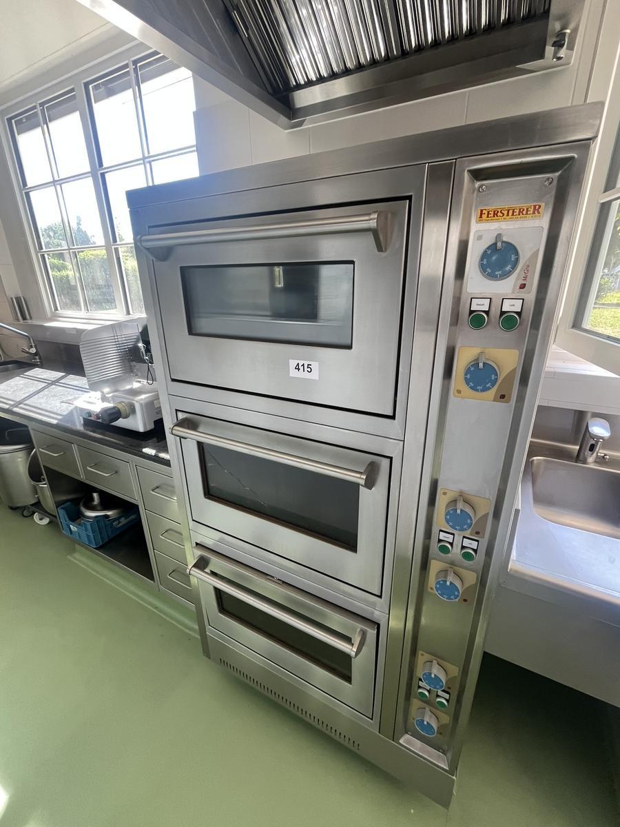Backschrank Etagenofen ES 3 U-F Umluft , elektrisch ,90/90/171 cm?d=2026-07-28 18:37:58
