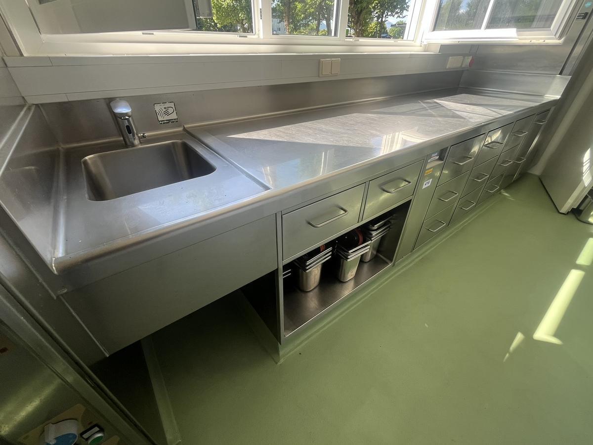 Edelstahlmodul 315/78/78 cm mit Sp&uuml;lbecken 34/39/20 mit Armatur?d=2026-07-28 22:00:56